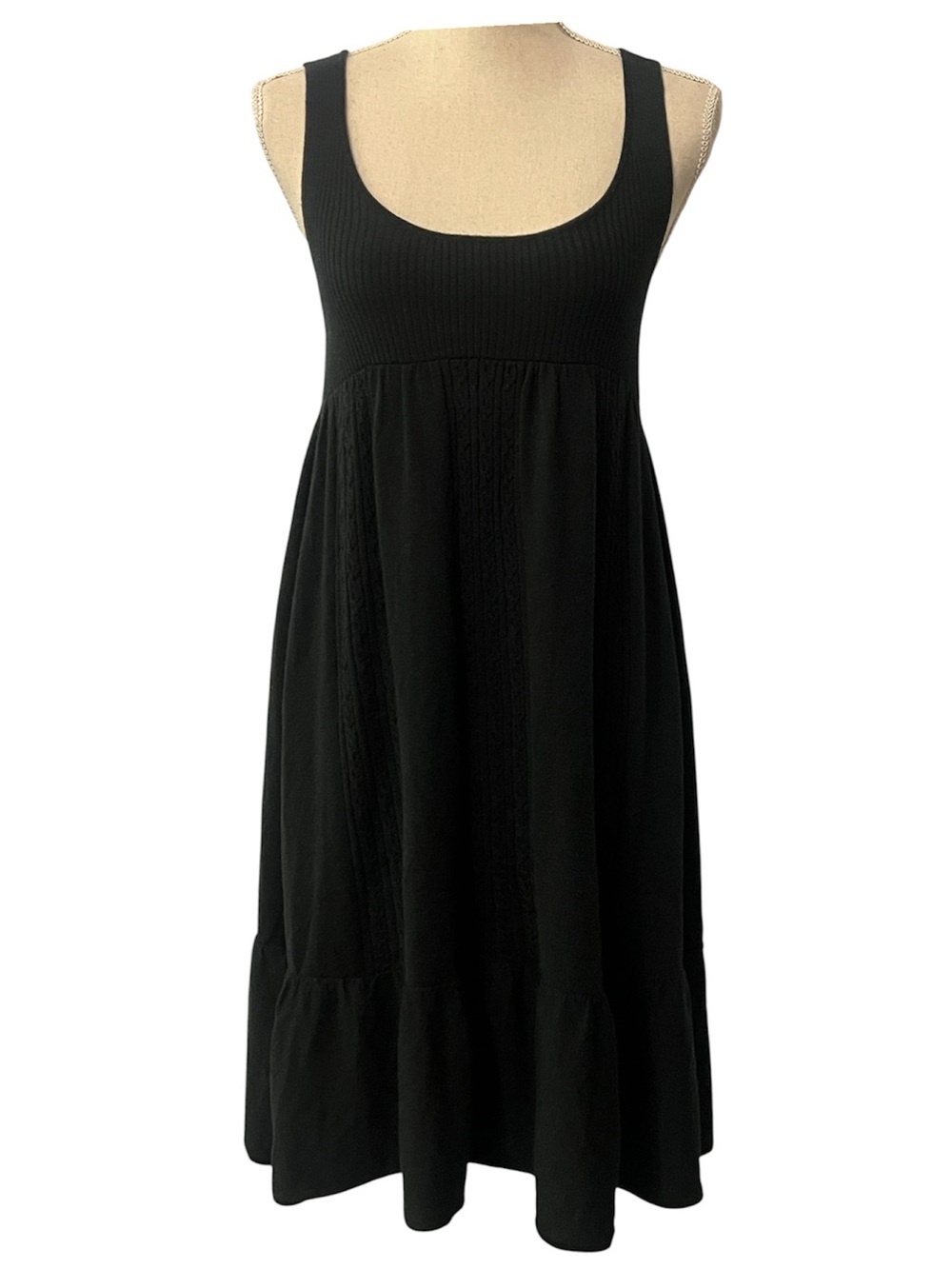 Yaya Aflalo Wool Blend Cable Knit Tank Dress Size Small